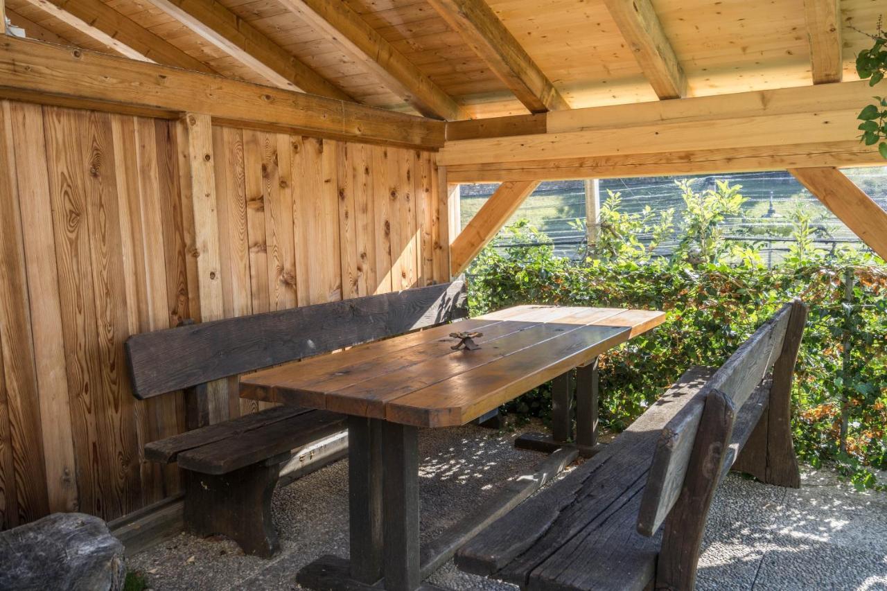 Ferienwohnung Bergblick-Schlosshof Vollan Ngoại thất bức ảnh